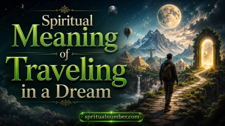 Spiritual Meaning of Traveling in a Dream