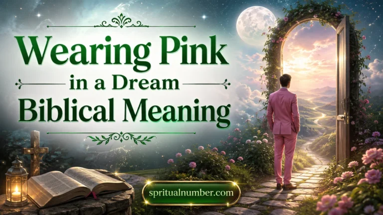 Wearing Pink in a Dream Biblical Meaning
