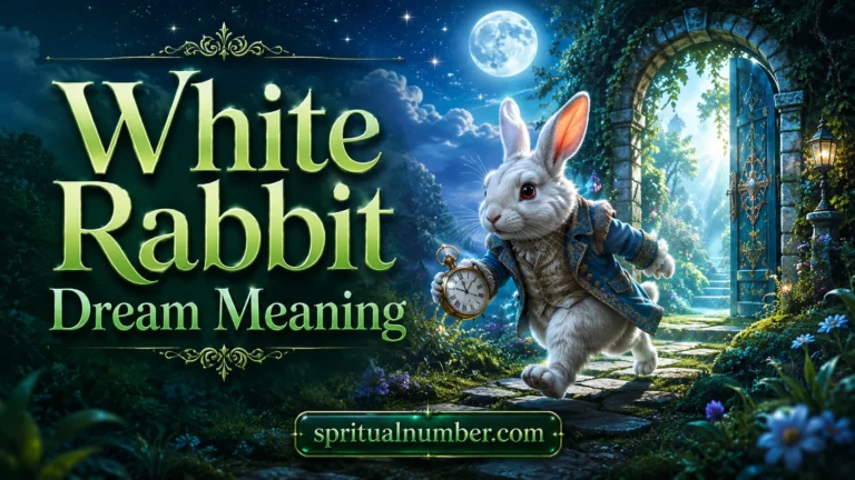 White Rabbit Dream Meaning