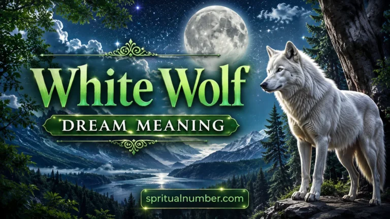 White Wolf Dream Meaning