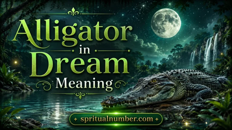 Alligator in Dream Meaning