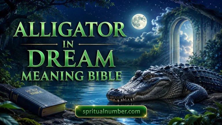 Alligator In Dream Meaning