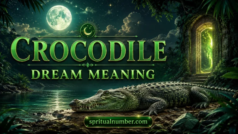 Crocodile Dream Meaning