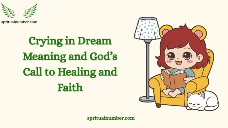 Crying in Dream Meaning