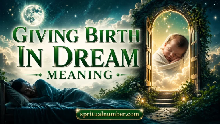 Giving Birth in Dream Meaning