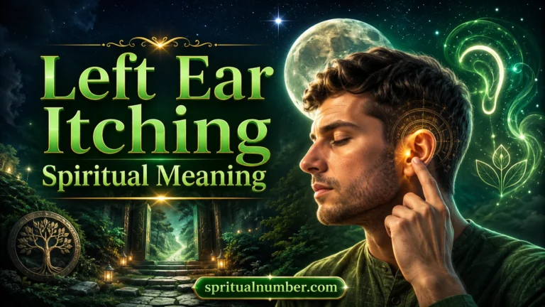 Left Ear Itching Spiritual Meaning