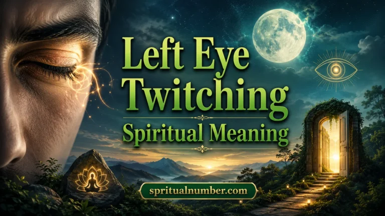 Left Eye Twitching Spiritual Meaning