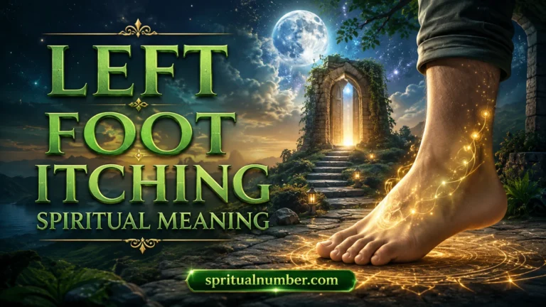 Left Foot Itching Spiritual Meaning