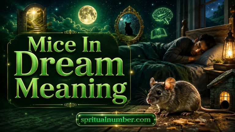 Mice In Dream Meaning