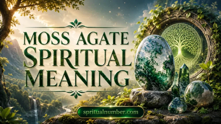 Moss Agate Spiritual Meaning