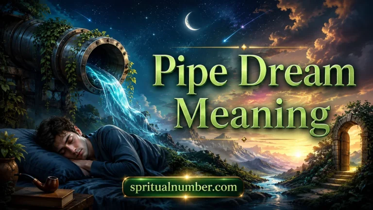 Pipe Dream Meaning