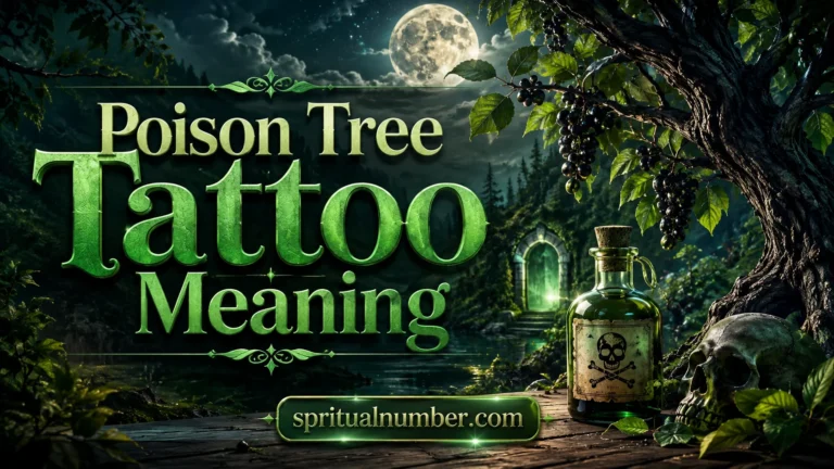 Poison Tree Tattoo Meaning