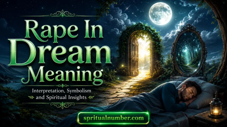 Rape In Dream Meaning
