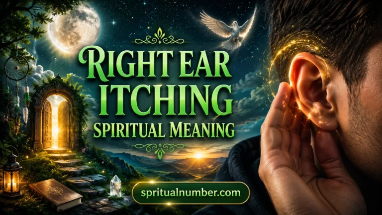 Right Ear Itching Spiritual Meaning