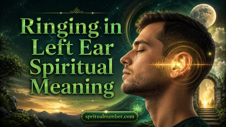 Ringing in Left Ear Spiritual Meaning