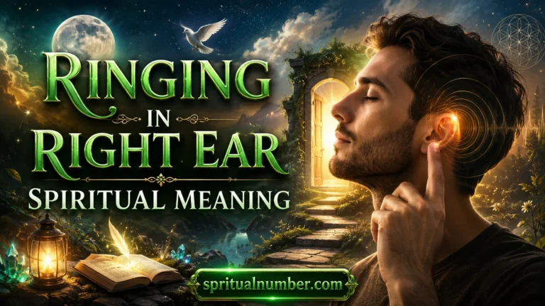 Ringing in Right Ear Spiritual Meaning
