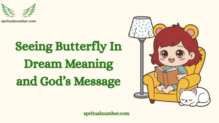 Seeing Butterfly In Dream Meaning
