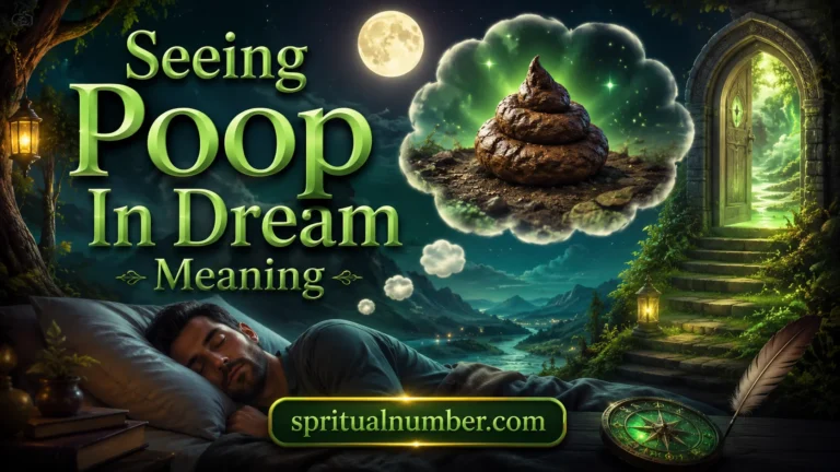 Seeing Poop In Dream Meaning