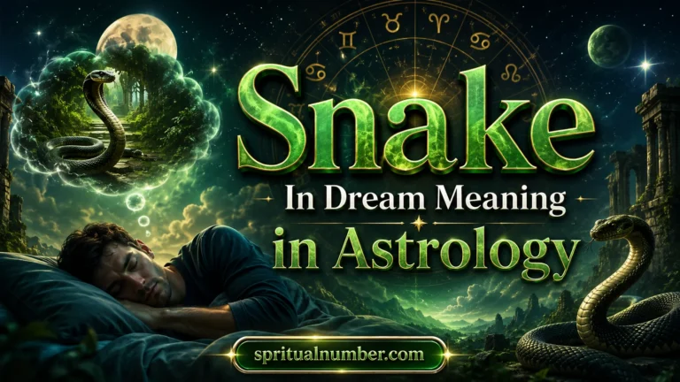 Snake In Dream Meaning