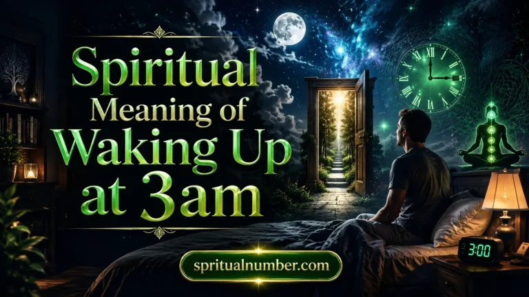 Spiritual Meaning of Waking Up at 3am
