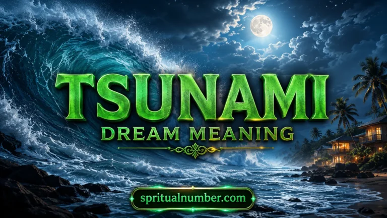 Tsunami Dream Meaning