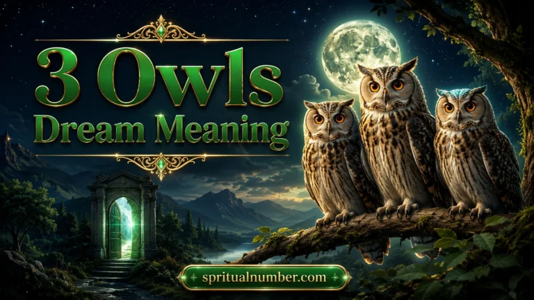 3 Owls Dream Meaning
