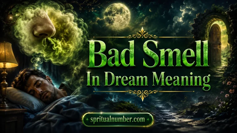 Bad Smell In Dream Meaning