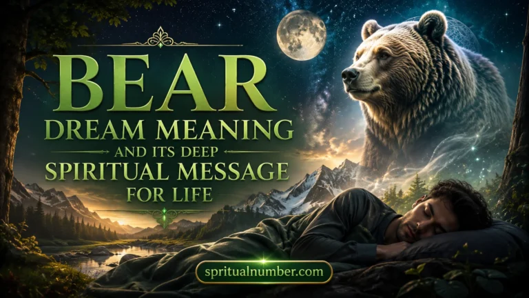 Bear Dream Meaning