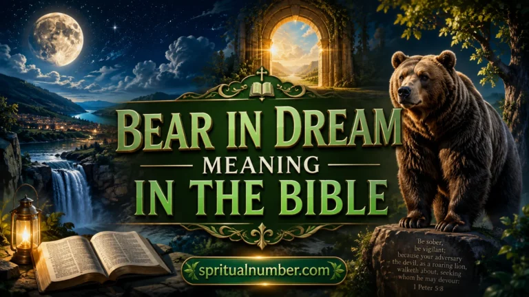 Bear in Dream Meaning