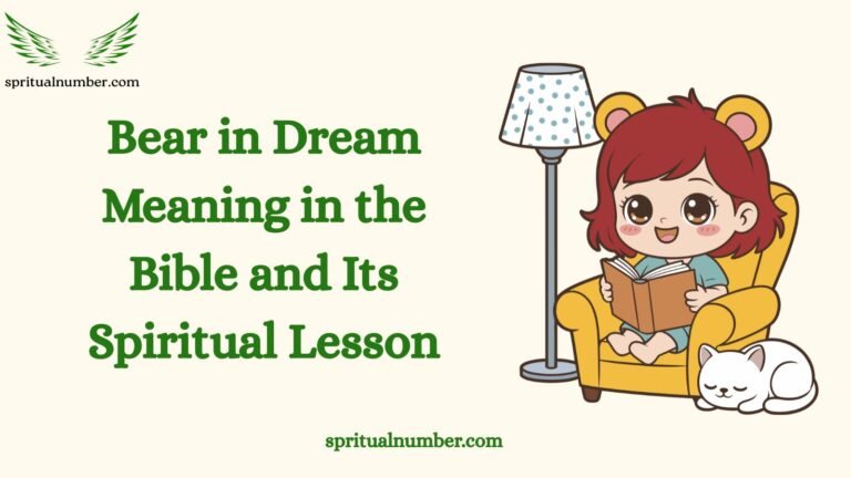 Bear in Dream Meaning