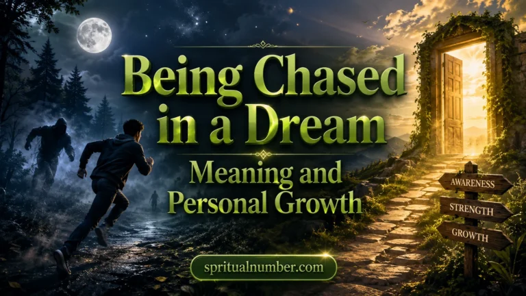 Being Chased in a Dream Meaning