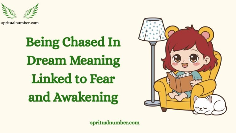 Being Chased In Dream Meaning