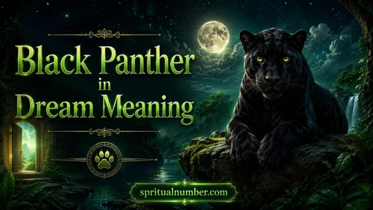 Black Panther in Dream Meaning