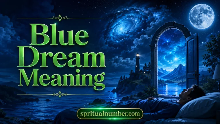 Blue Dream Meaning