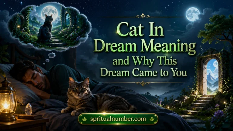 Cat In Dream Meaning