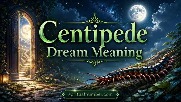 Centipede Dream Meaning