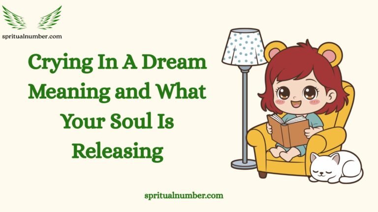 Crying In A Dream Meaning