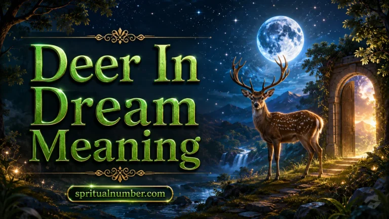 Deer In Dream Meaning