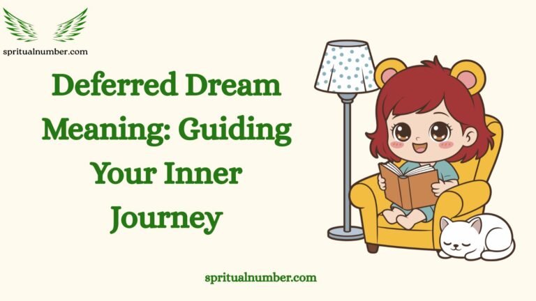 Deferred Dream Meaning