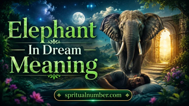 Elephant In Dream Meaning