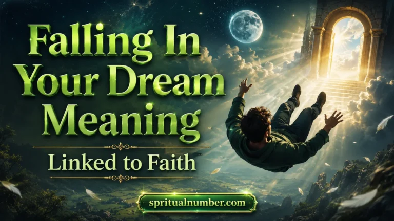 Falling In Your Dream Meaning