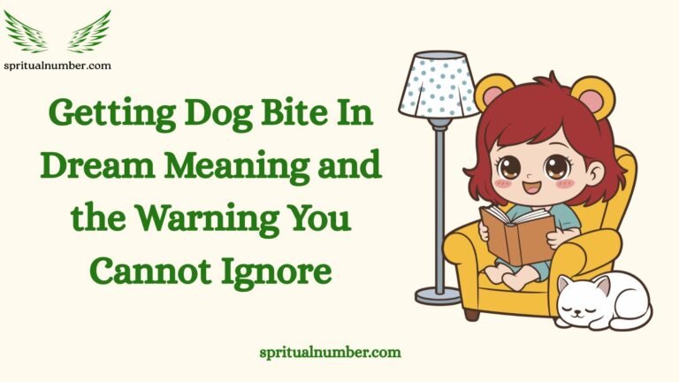 Getting Dog Bite In Dream Meaning