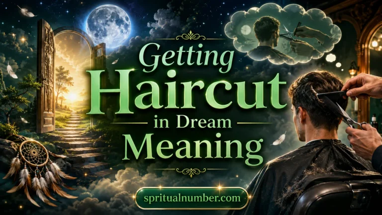 Getting Haircut in Dream Meaning