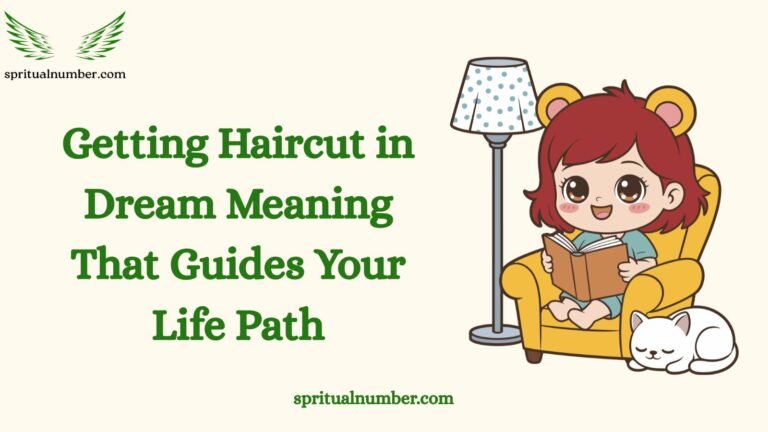 Getting Haircut in Dream Meaning