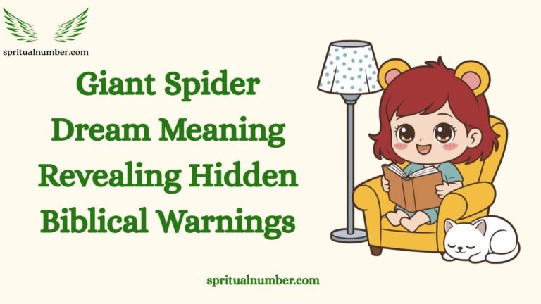 Giant Spider Dream Meaning