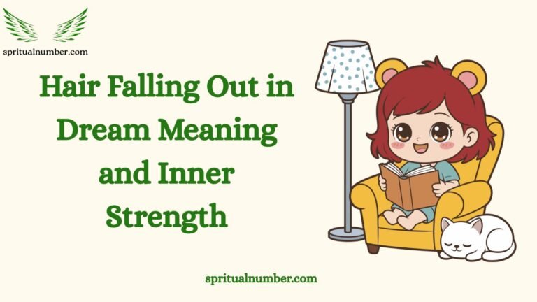 Hair Falling Out in Dream Meaning