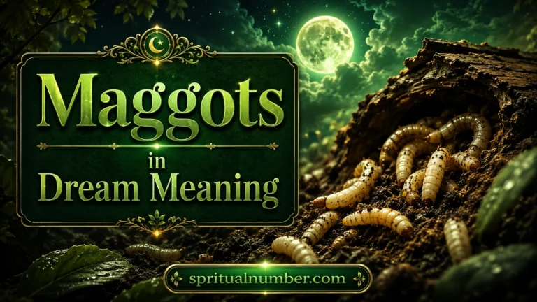 Maggots in Dream Meaning