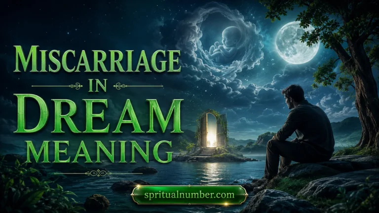 Miscarriage In Dream Meaning