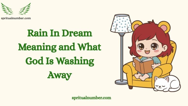 Rain In Dream Meaning