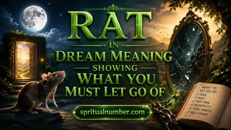 Rat In Dream Meaning